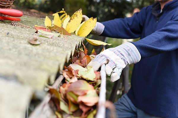 prepping gutters for winter