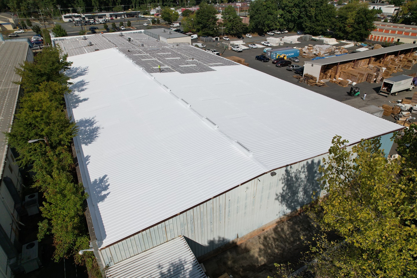 drone roof coatings charlotte